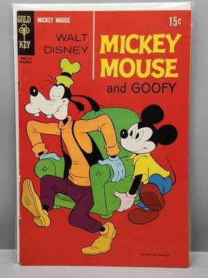 Walt Disney Mickey Mouse & Goofy #123 Gold Key Comics 1969/Free Shipping 