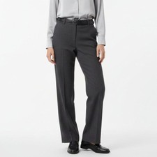 Brooks Brothers Gray Straight Leg Trouser Pants 6