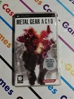 METAL GEAR AC!D PSP ITALIAN PLAYSTATION COMPLETE MINT