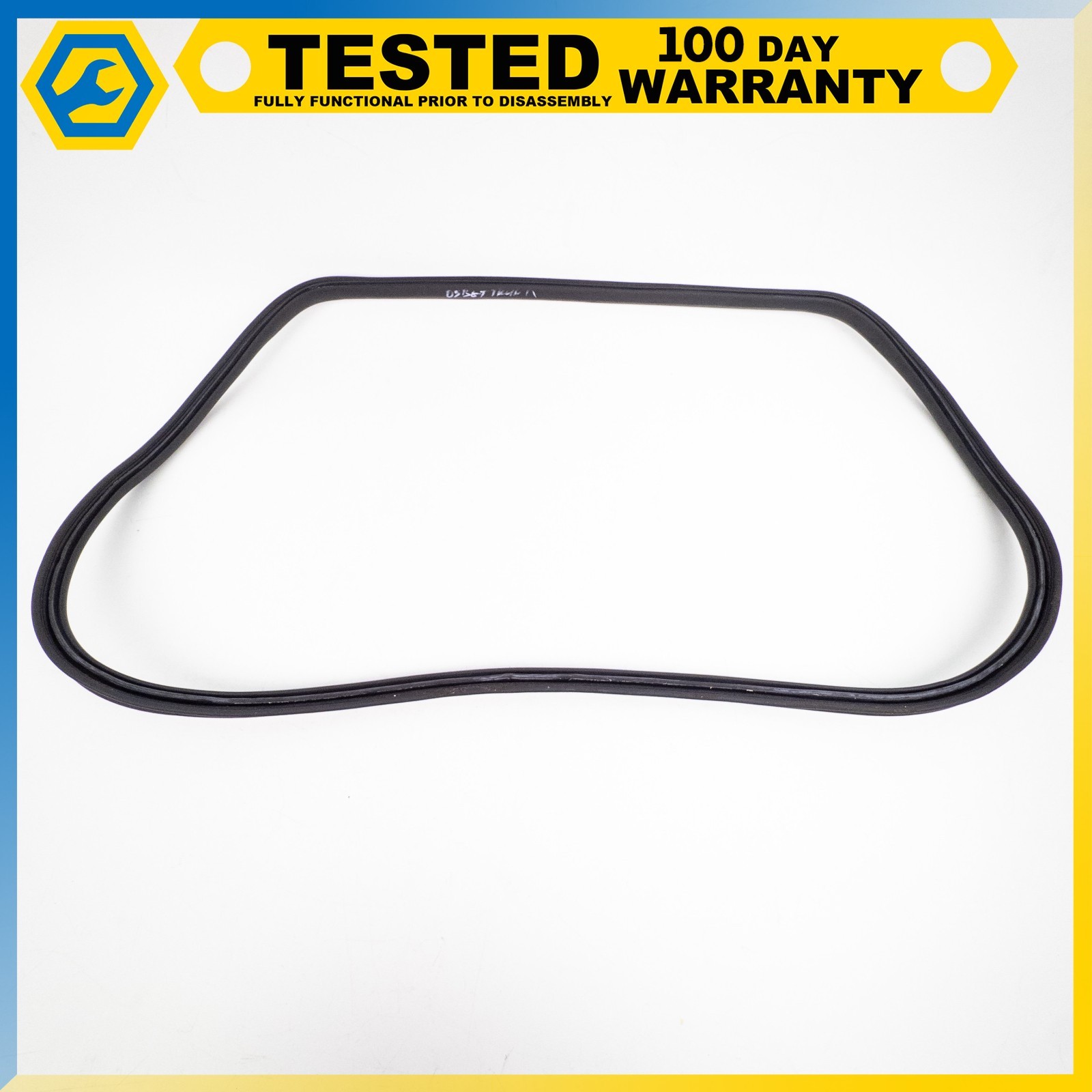 03-10 BENTLEY CONTINENTAL GT REAR TRUNK LID COVER SEAL RUBBER OEM