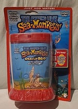 The Amazing Live SEA-MONKEYS Ocean-Zoo  The World's Only Instant Pets  Red