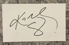Kobe Bryant Los Angeles Lakers Autographed Index Card IP SIGNED #8 Inscription
