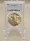1923 Peace Silver Dollar $1 - PCGS MS64