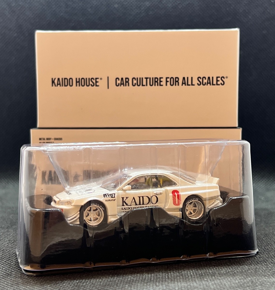 ミニカー KAIDO HOUSE Nissan Skyline GT-R (R34) NISSAN SKYLINE GT-R R34 RHD #0 PINK KAIDO HOUSE 1/64 DIECAST