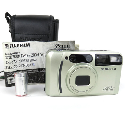 Testd   Fujifilm DL-270 Zoom Super 35-70mm Analog Compact Camera Retro Foto