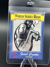1992 New Frontier Dark Horse Comics, Fidel Castro Promo, Baseball