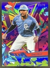 2026 Topps Chrome James Wood Wild Style Purple Refractor #/75 Nationals
