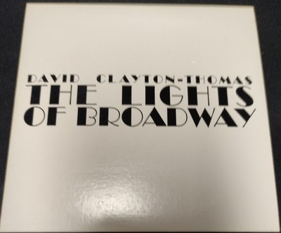 DAVID CLAYTON - THOMAS The Lights Of Broadway (2003) USA CD 1 Track SELTEN!!!
