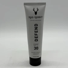 Mad Rabbit Tattoo Sunscreen DEFEND SPF 30 3.4oz SEALED NWOB