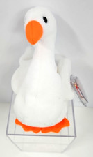Ty Beanie Baby Gracie The Swan 1996 with Swing/Tush Tag Errors