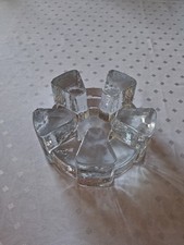 Massives Stövchen aus Glas