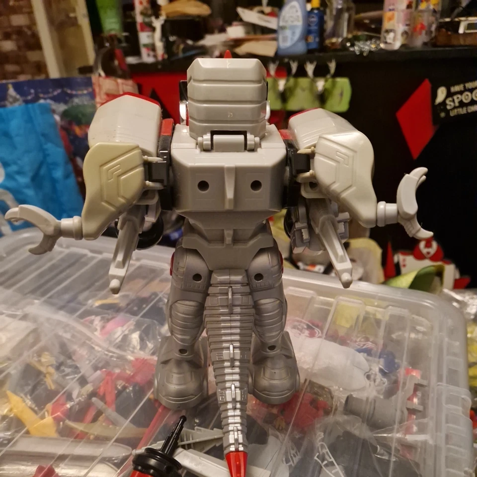 Power Rangers Time Force Quantasaurus Rex near complete figure - Image 4 of 4