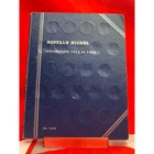 Whitman #9008 Buffalo Nickel Collection 1913-1938 Folder - Partial Set w/ Coins
