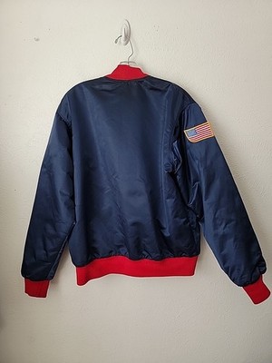 Vintage Anaheim Angels Jacket Medium Starter Satin Bomber 90s