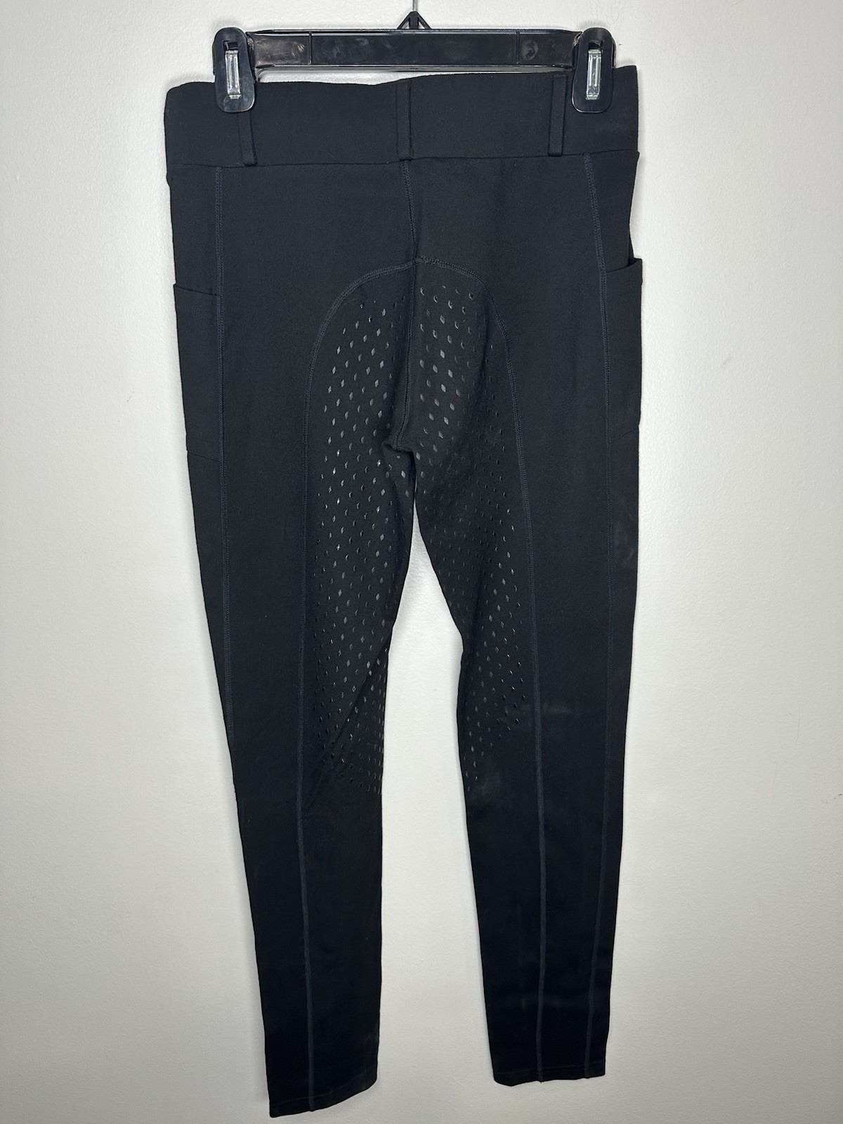 Dover Saddlery Full Seat Breeches Black Medium Grip Riding Pants Equestrian