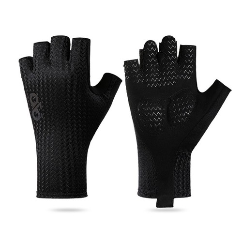 Cycling Gloves Breathable Non-slip Half Finger Sports Summer Shockproof Gloves - Picture 12 of 20