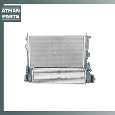 16-24 Volvo XC90 T6 Engine Cooling Radiator Intercooler Fan Assembly OEM