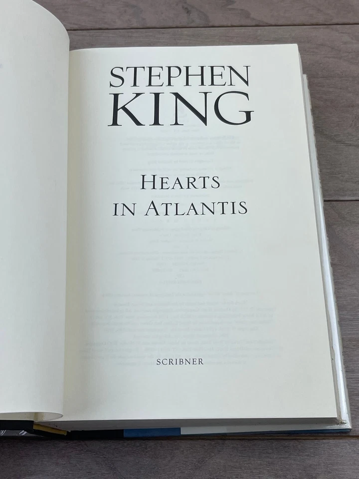 Hearts in Atlantis Stephen King 1999 First Edition Vietnam War Fiction Scribner - Image 2 of 4