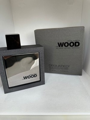 DSQUARED HE WOOD SILVER WIND   100ML    PARFUM   EDT  WIE NEU   RARITÄT 