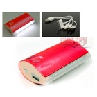 5200MAH ZEWNĘTRZNA ŁADOWARKA MICRO USB CZERWONY IPHONE 5 4S IPOD TOUCH IPAD MINI