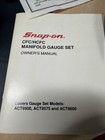 Snap-On CFC/HCFC Manifold Gauge Set & Hoses New In Box — photo 3