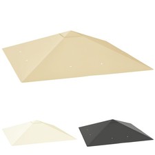 Ersatzdach für Pavillon 3 x 3 m wasserabweisend Pavillondach UPF30+ Ersatzbezug