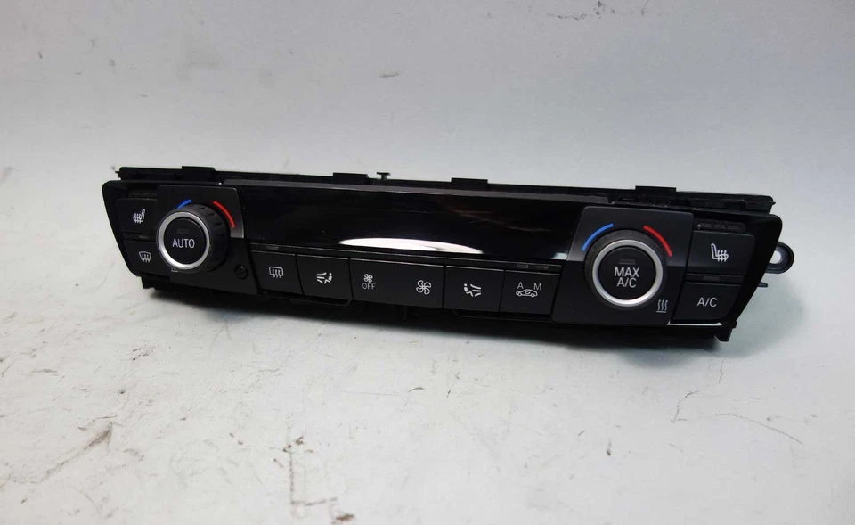 BMW F30 2014 serie 3 F32 automático digital control de clima climatización negro OEM Foto 3 de 4