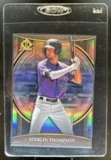 2023 Bowman Chrome Sterlin Thompson Invicta Refractor #BI-14 Rockies