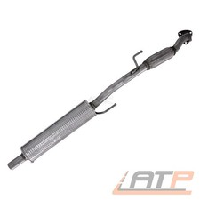 MITTELSCHALLDÄMPFER SCHALLDÄMPFER FÜR SKODA ROOMSTER 5J 1.2 BJ 06-15