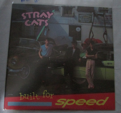STRAY CATS BUILT FOR SPEED NM-/NM VINYL LP L91
