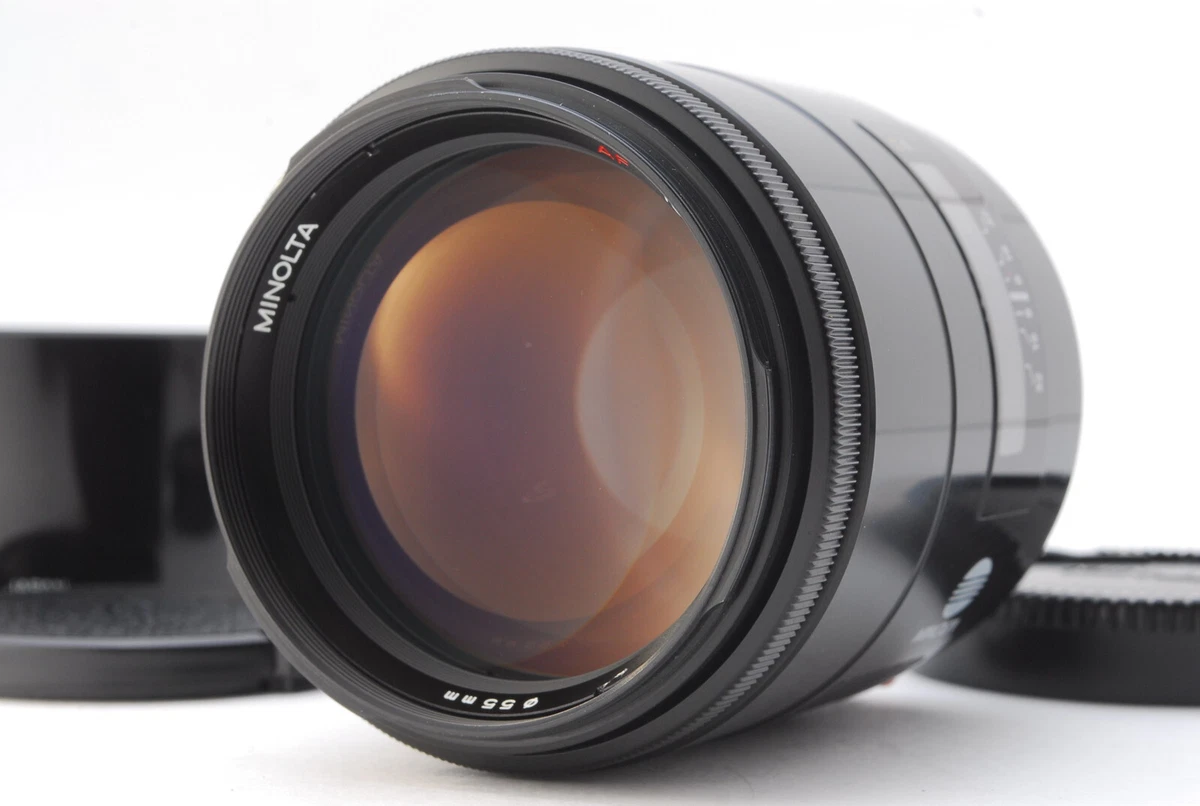 NEAR MINT】 Minolta AF 100mm F2 Portrait Lens Sony A Mount From