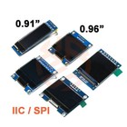 OLED Display 0.91 inch 0.96 inch IIC/ SPI LCD Display Module White/Blue/Yellow