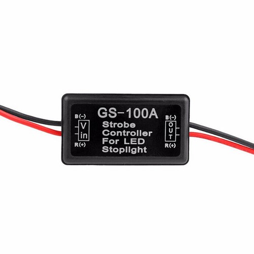 Vehicle Car GS-100A LED Brake Stop Light Strobe Flash Module Controller Box& _yi - Picture 5 of 5