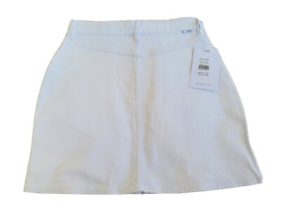 BRAND NEW Riders by Lee women Utility Mini Skirt size AU 10 White