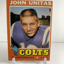 1971 Topps - #1 Johnny Unitas