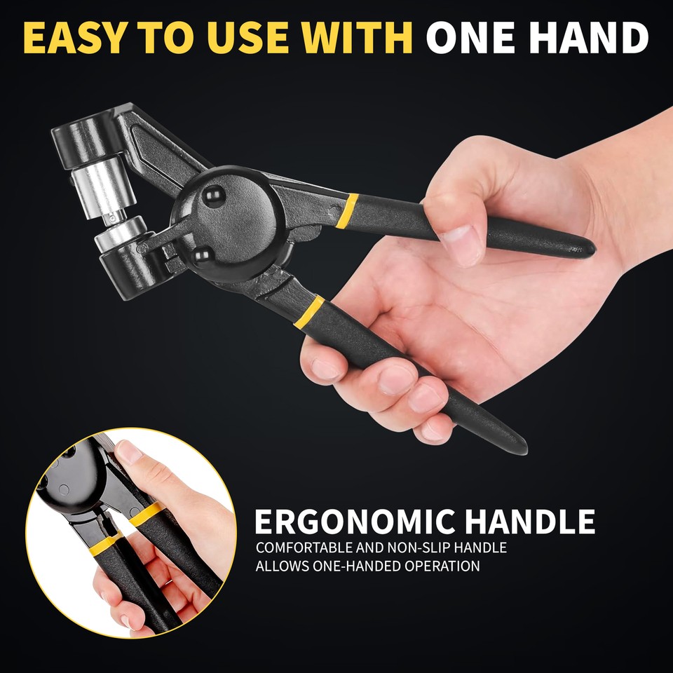 Eyelet Punch Kit Hole punch Die Tool for DIY Tarpaulin Ring Repair