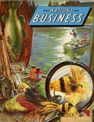 Nationale Business August 1948 Charles De Feo Cvr