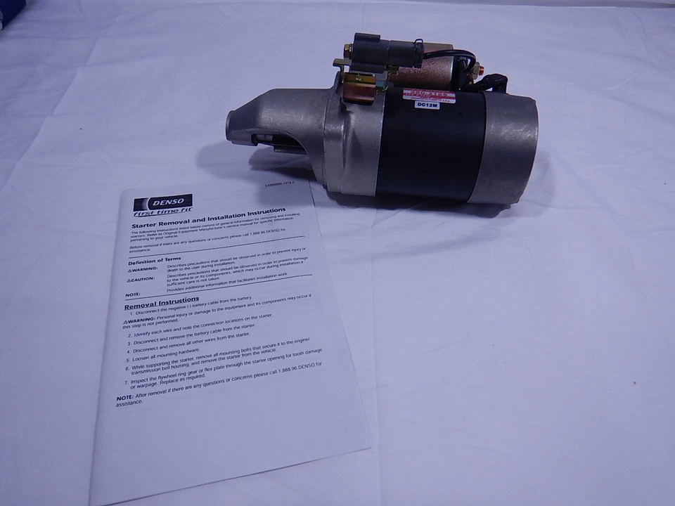 Starter DENSO 280-3125 Reman fits 93-94 Nissan Sentra 1.6L-L4 TF - Image 3 of 4