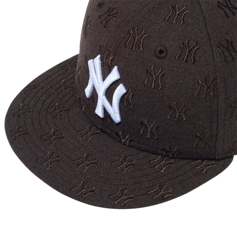 NEW ERA 59FIFTY Cap MLB Jacquard New York Yankees Walnut x NEW ERA 59FIFTY Cap MLB Jacquard New York Yankees Walnut x