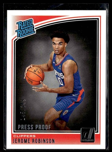 2018 Panini Donruss Basketball Press Proof Silver Jerome Robinson #152