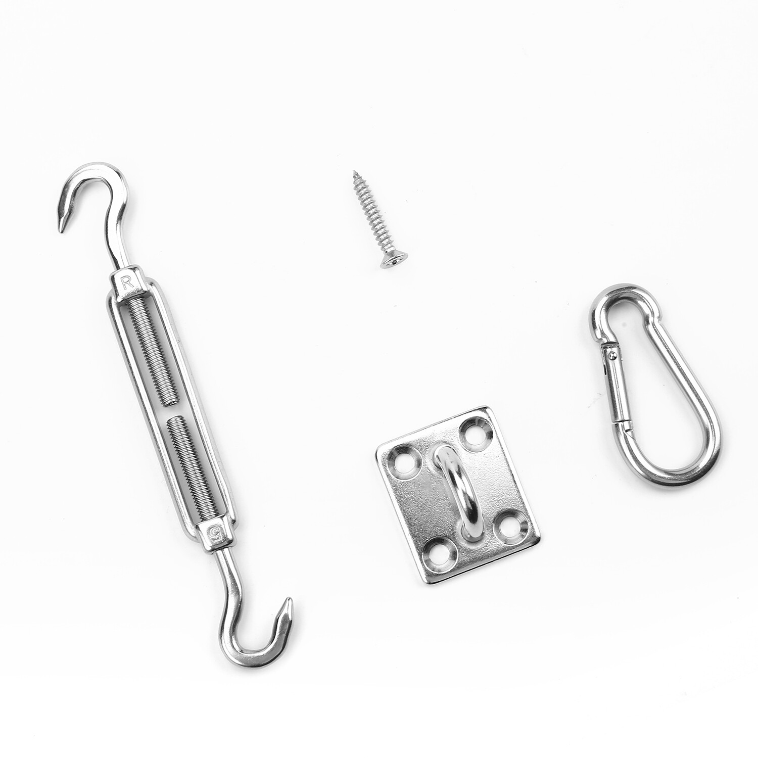 Sun Shade Sail Hardware Fitting accessories Turnbuckles Pad eyes Wire