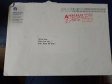 australia commercial 1997 cover used special postmark as in pic calvary hospital