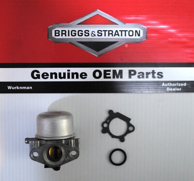   GENUINE O.E.M. BRIGGS & STRATTON  799868 CARBURETOR W  GASKETS
