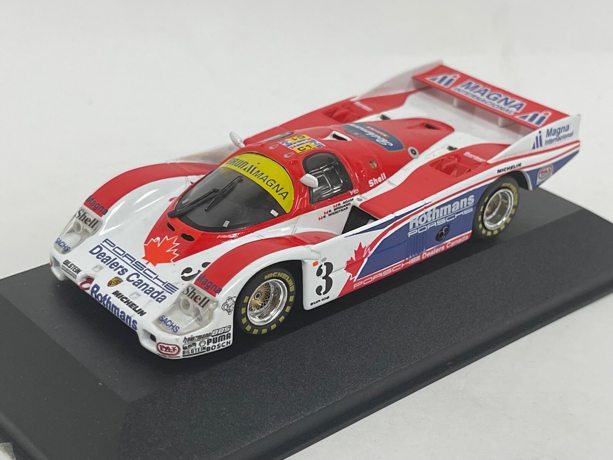 1/43 Quartzo Porsche 962 C Car #3 from 1987 24 H of LeMans