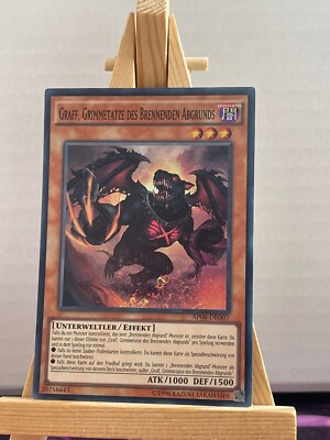 Graff, Grimmetatze Des Brennenden Abgrunds AP08-DE007 Super Rare Deutsch NM