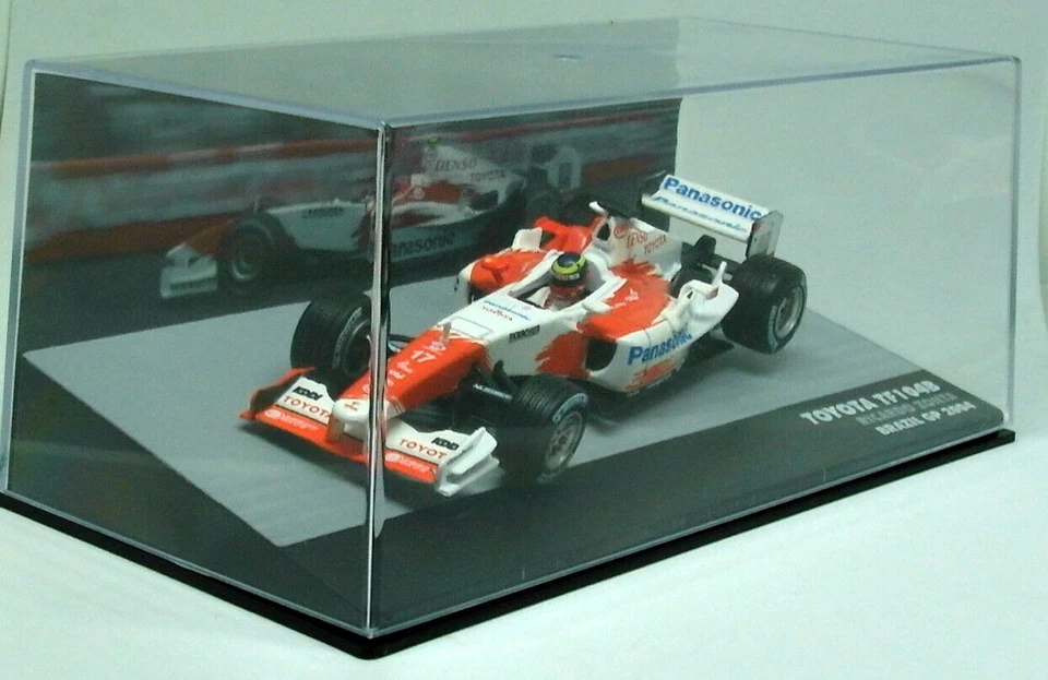 Coche diecast Altaya 1/43 - Toyota TF104B Ricardo Zonta Brasil GP 2004 F1 Foto 4 de 4