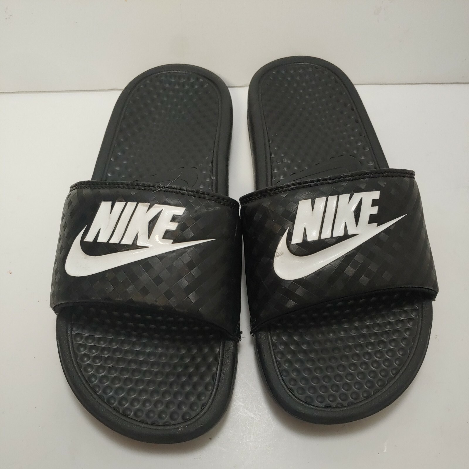Nike Women's Benassi JDI Swoosh Slide Sandals 343881 … Gem