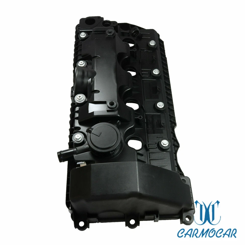 For BMW E70 E53 E60 E63 E64 E65 E66 Left Engine Valve Cover Cyl 5-8 Genuine BMW  Foto 4 de 4