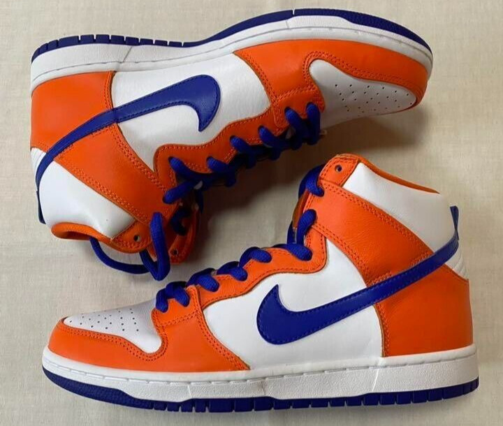 Nike Shoes SB Dunk High ''Danny Spa Retro'' Orange/Blue/White size US9.5/27.5cm