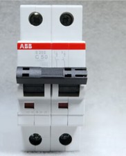 ABB Miniature Circuit Breaker Type C 2P S202-C50 50A
